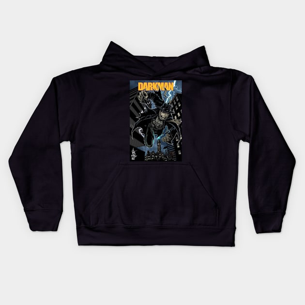 Darkman Kids Hoodie by KenHaeser